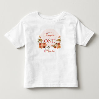 Camiseta Infantil O Pequeno Abobrinha Faz Um Aniversário de Um Ano