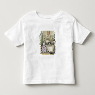 Camiseta Infantil O pequeno almoço, chapeia 3 "dos indianos Anglo,