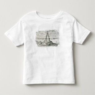 Camiseta Infantil O Pharos de Alexandria, chapeia 9 'de Entwurf ei