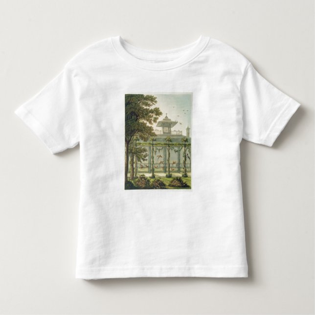 Camiseta Infantil O Pheasantry, gravado por Joseph Constantim Sta (Frente)