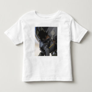Camiseta Infantil O piloto senta-se em seu A-10 raio II