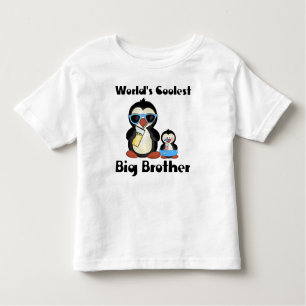 Camiseta Infantil O pinguim o mais fresco do big brother