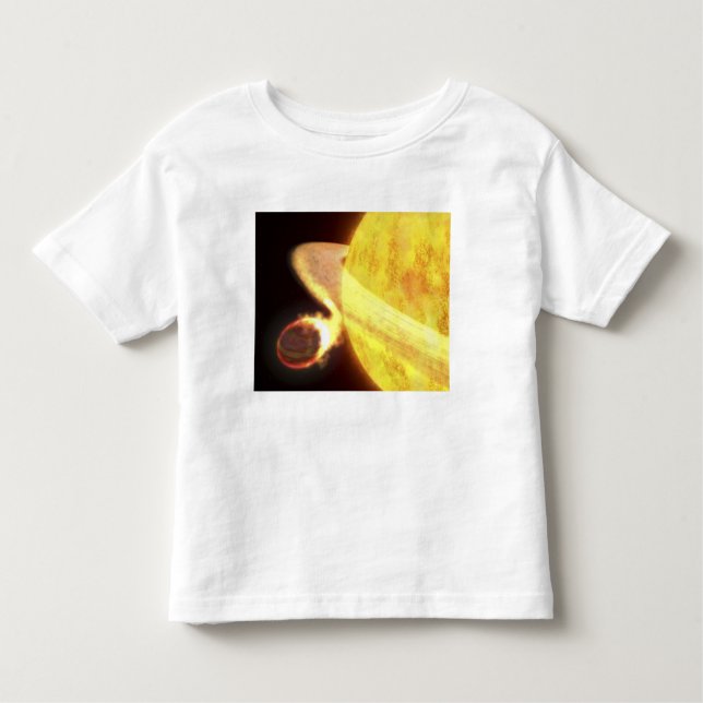 Camiseta Infantil O planeta mais quente da Via Látea (Frente)