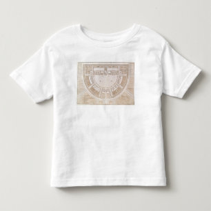 Camiseta Infantil O plano geral do sal trabalha 'no city ideal