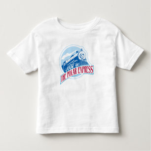 Camiseta Infantil O Polar Express   Crachá de comboio T-Shirt Baby