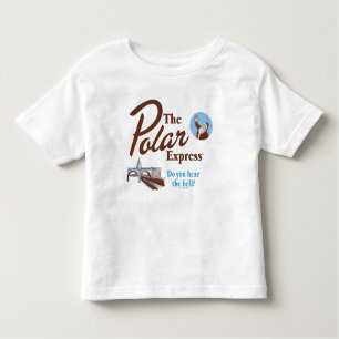 Camiseta Infantil O Polar Express Retrato "Você Ouve A Bela"