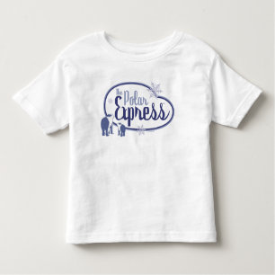 Camiseta Infantil O Polar Express   Ursos Polares — Gráfico Retroati