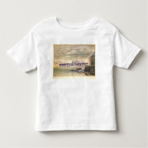 Camiseta Infantil O Pont-Neuf e o Ile de la Menção, 1881