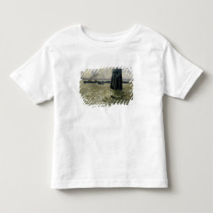 Camiseta Infantil O porto de Hamburgo, 1894