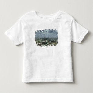 Camiseta Infantil O porto do Bordéus, 1874