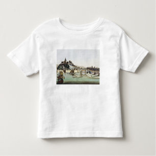 Camiseta Infantil O porto e a cidade de Malacca, Malaysia,