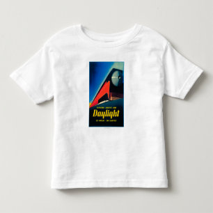 Camiseta Infantil O poster do promocional do trem da luz do dia