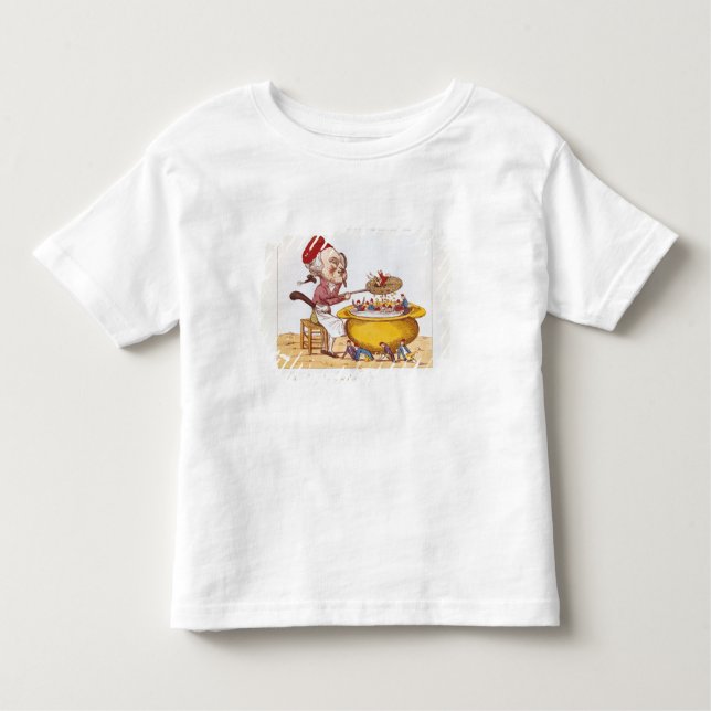 Camiseta Infantil O pote Purifying do Jacobins, 1793 (Frente)