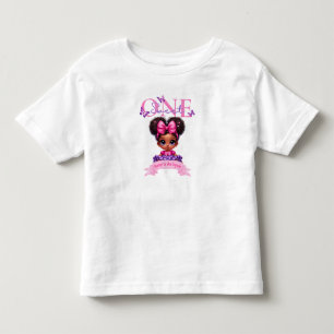 Camiseta Infantil O primeiro aniversario de Pastel da Garota Mais Do