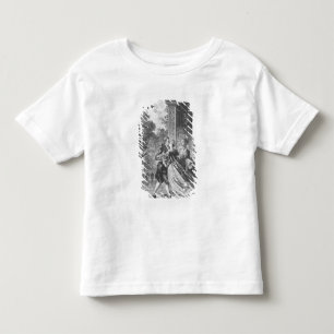 Camiseta Infantil O primeiro beijo do amor