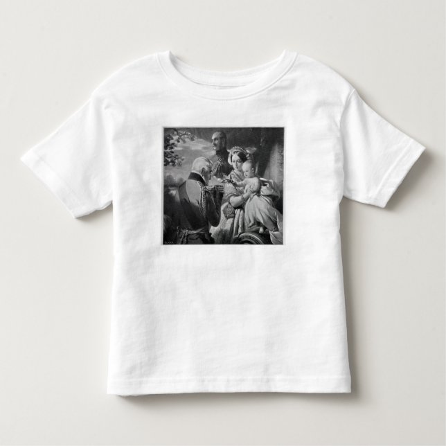 Camiseta Infantil O primeiro de maio de 1851, gravado por Werner (Frente)