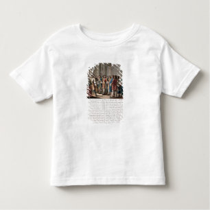 Camiseta Infantil O príncipe de Conti (1664-1709) elogia o duque o