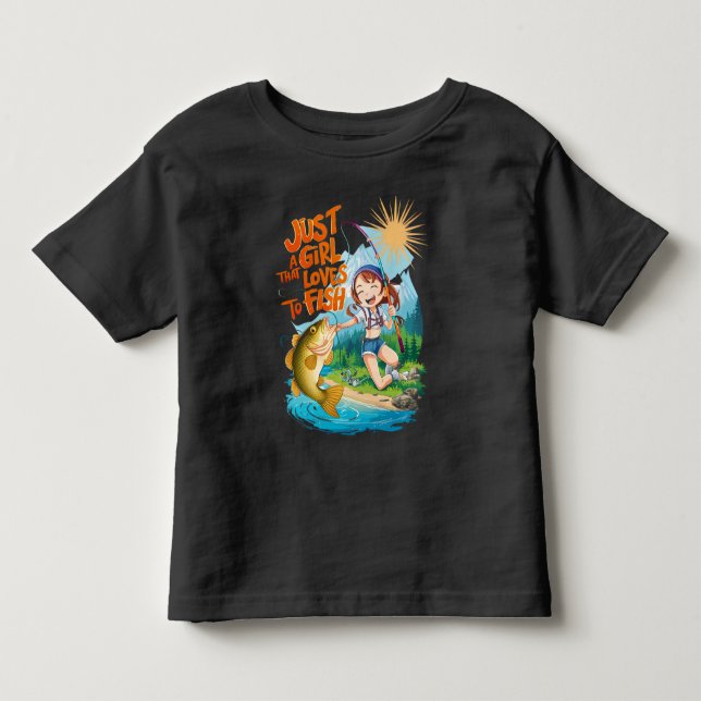 Camiseta Infantil O Prodígio de Pesca (Frente)