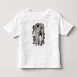 Camiseta Infantil O profeta Isaiah que unrolling um phylactery