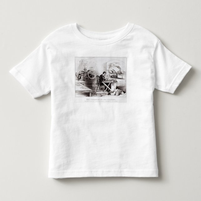Camiseta Infantil O progresso do século (Frente)