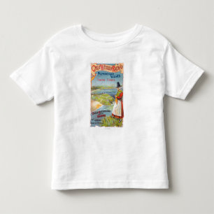 Camiseta Infantil O Promo de Great Western Railray visita a Wales