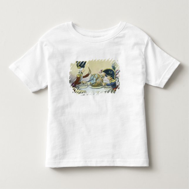 Camiseta Infantil O pudim de ameixa no perigo, 1805 (Frente)