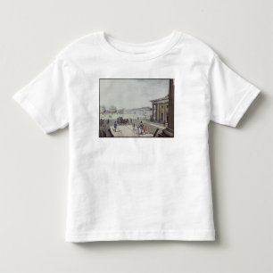 Camiseta Infantil O quadrado de Paris, Berlim