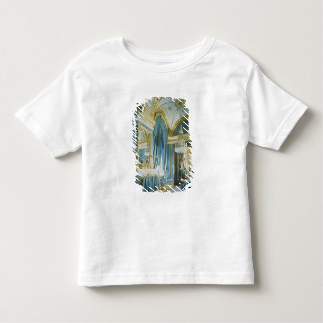 Camiseta Infantil O quarto do Tsar nos apartamentos privados (Frente)