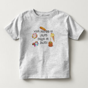 Camiseta Infantil O que acontece nas ESTADAS de Nani em Nani!