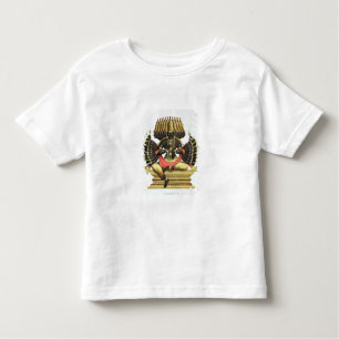 Camiseta Infantil O Ravana gigante (litho da cor)