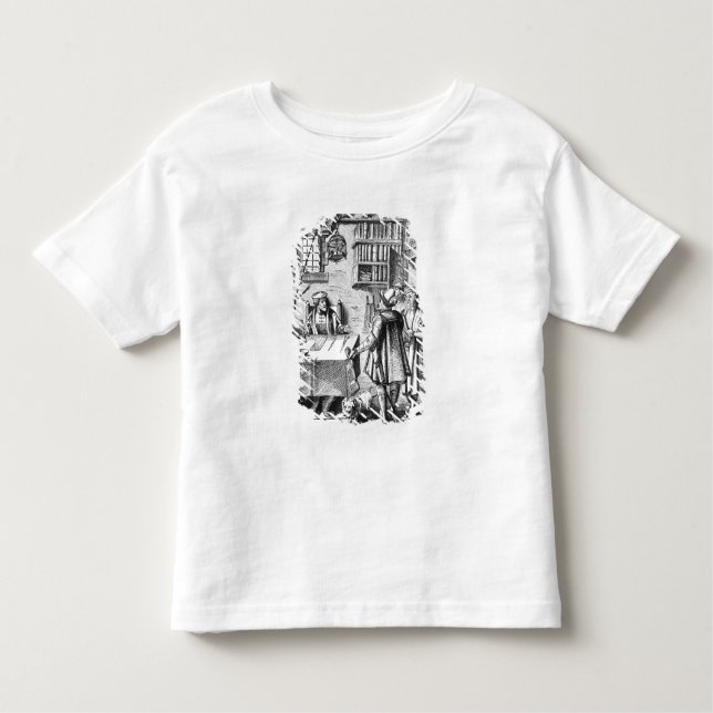 Camiseta Infantil O receptor dos impostos, após um woodcut 'no uso (Frente)