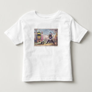 Camiseta Infantil O rei de Roma, 1814 - desenhos animados que