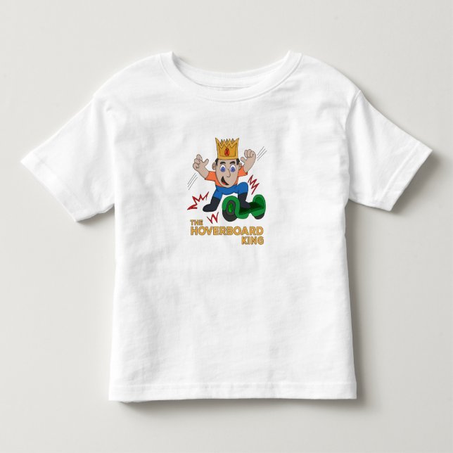 Camiseta Infantil O Rei do Hoverboard (Frente)
