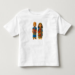 Camiseta Infantil O Rei e a Rainha T-Shirt