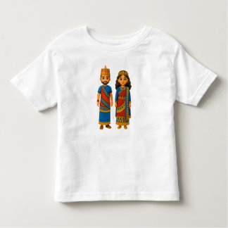 Camiseta Infantil O Rei e a Rainha T-Shirt
