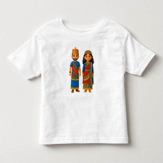 Camiseta Infantil O Rei e a Rainha T-Shirt (Frente)