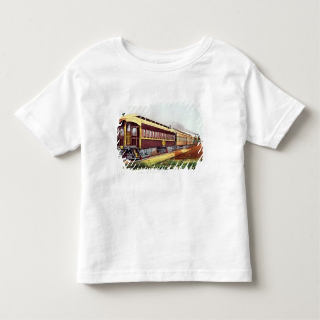 Camiseta Infantil O relâmpago expresso (Frente)