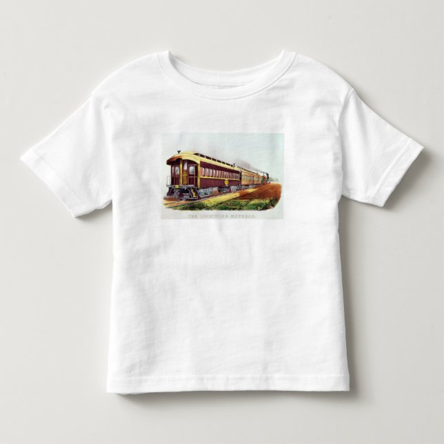 Camiseta Infantil O relâmpago expresso (Frente)