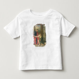 Camiseta Infantil O retorno do filho Prodigal, 1823 (óleo no canva