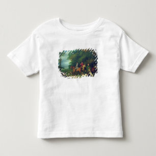 Camiseta Infantil O retorno do tiro, século XVIII