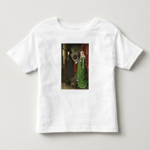 Camiseta Infantil O retrato de Giovanni Arnolfini