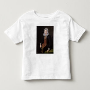 Camiseta Infantil O retrato de uma senhora envelheceu 29, 1615