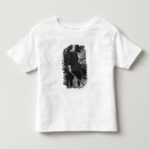 Camiseta Infantil O retrato do rei de Philip IV da espanha gosta da