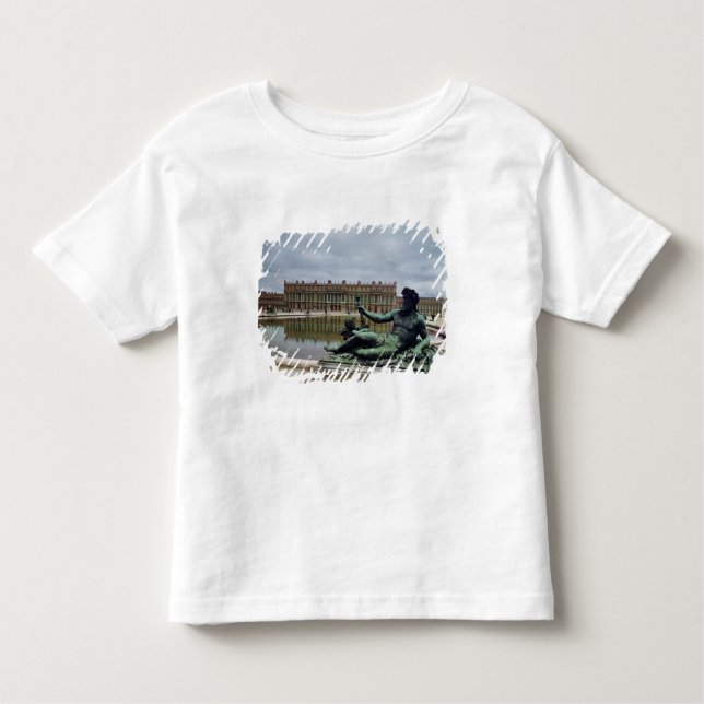 Camiseta Infantil O Rhone, fonte por Jean-Baptiste Tuby (Frente)