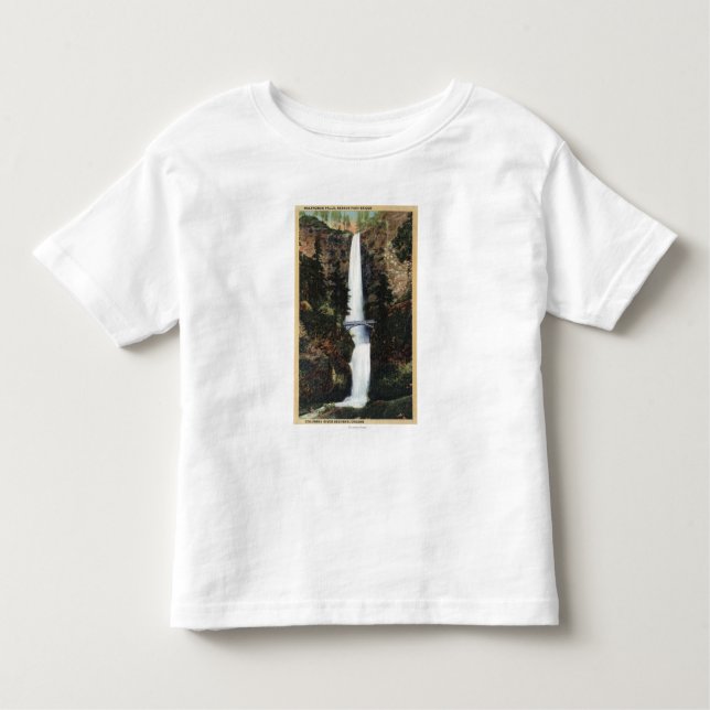 Camiseta Infantil O Rio Columbia, OU - quedas e Benson de Multnomah (Frente)
