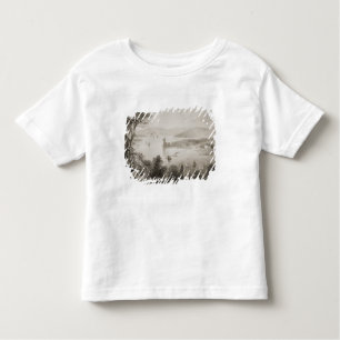 Camiseta Infantil O rio da cortiça de baixo da estrada de Glanmire