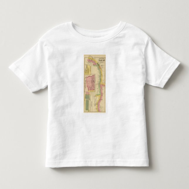Camiseta Infantil O Rio Ohio e vale superiores 3 (Frente)