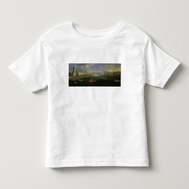 Camiseta Infantil O rio Seine (Frente)