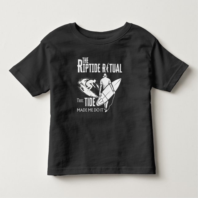 Camiseta Infantil O Ritual De Riptide Que A Lata Me Fez Fazer Isso (Frente)