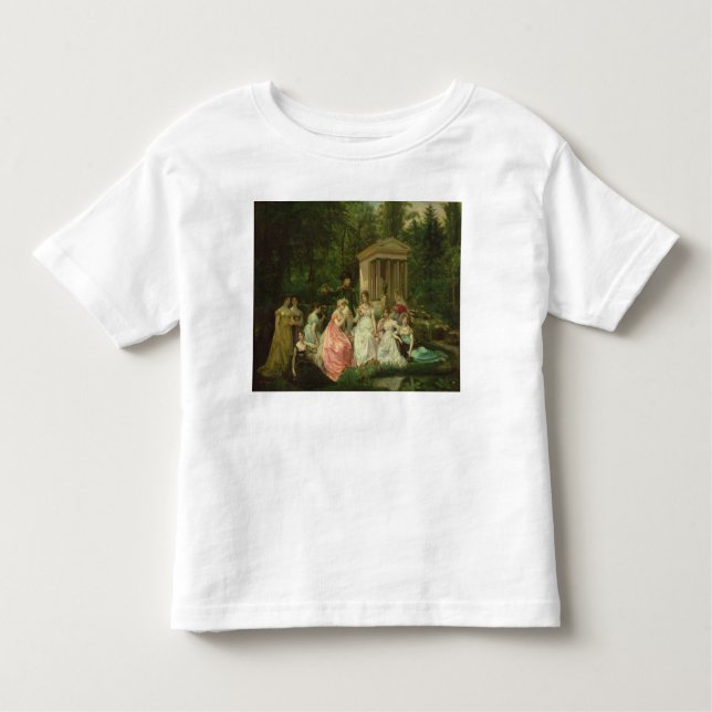 Camiseta Infantil O rosa de Malmaison, c.1867 (Frente)